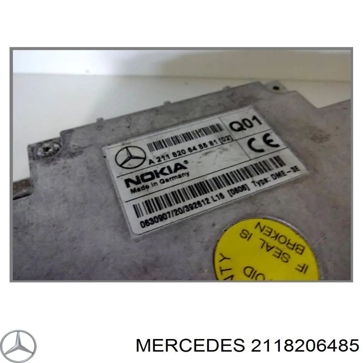 Блок керування телефоном A211870382681 Mercedes