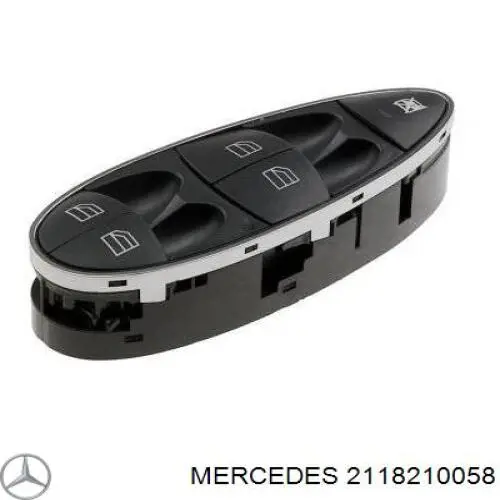 Купити A2118210058 Mercedes Кнопковий блок керування склопідіймачами передній лівий
