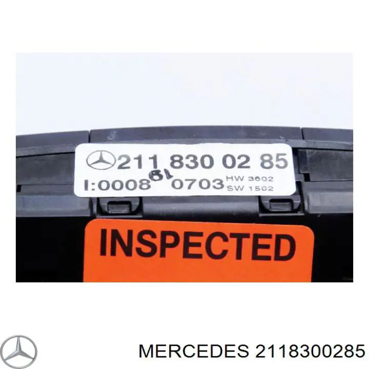 Реостат/перемикач-регулятор режиму обігрівача салону на Mercedes CLS-Class (C219)
