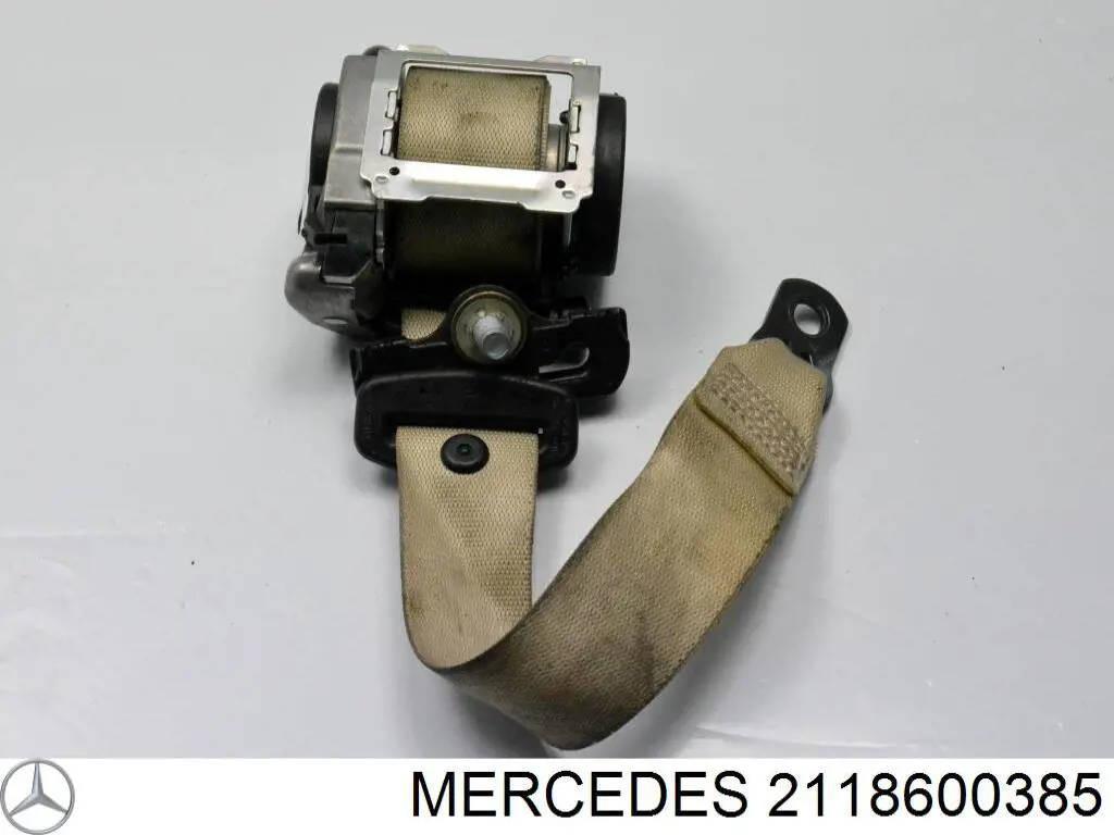 Пасок безпеки задній лівий Mercedes A2118600385 ціна, від 19.69 USD