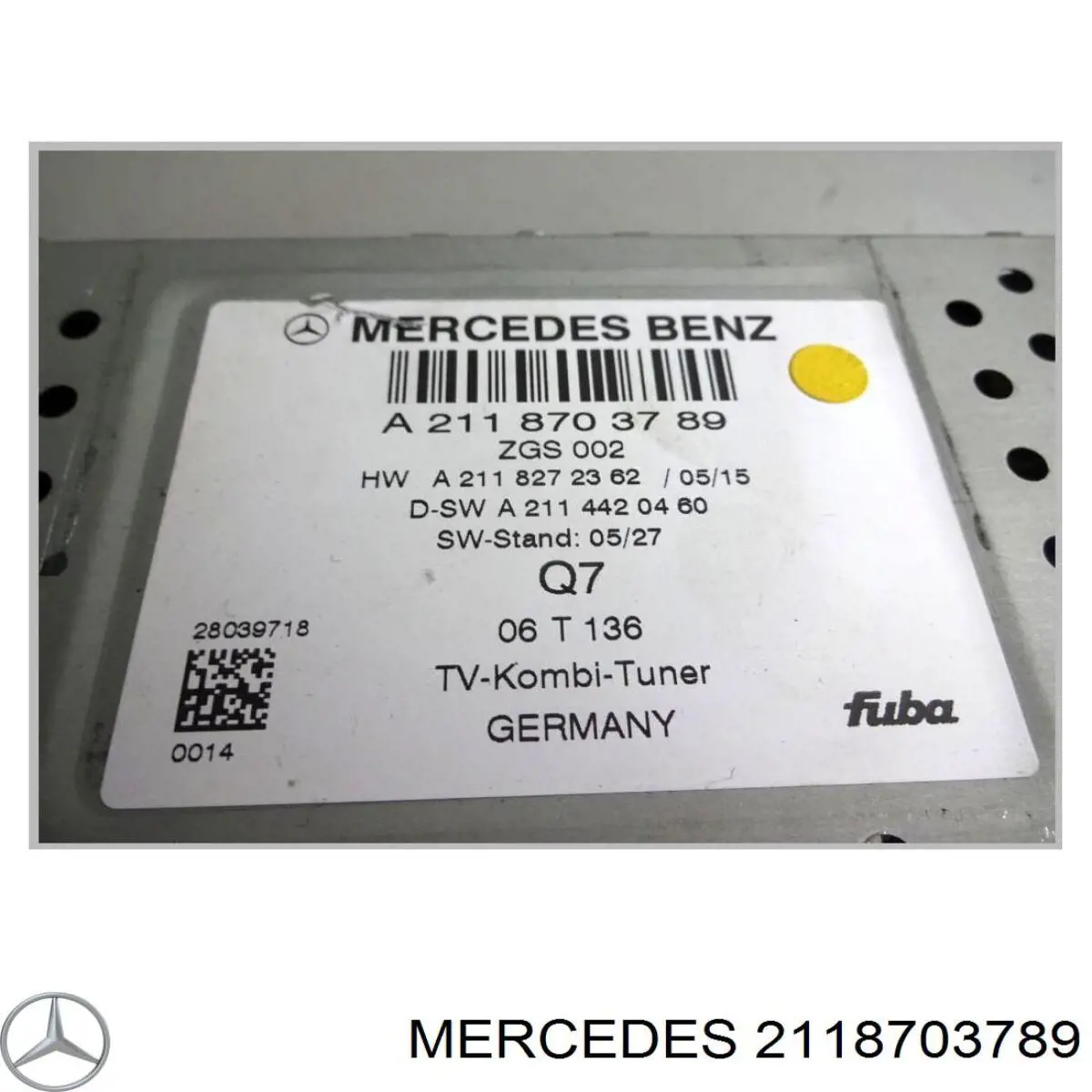  2118703789 Mercedes