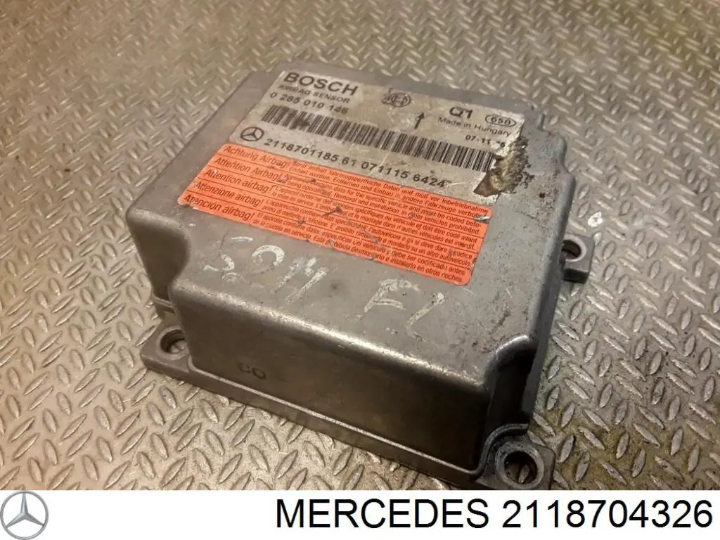 Модуль-процесор керування подушки безпеки Mercedes A211870398564 ціна, від 10.13 USD