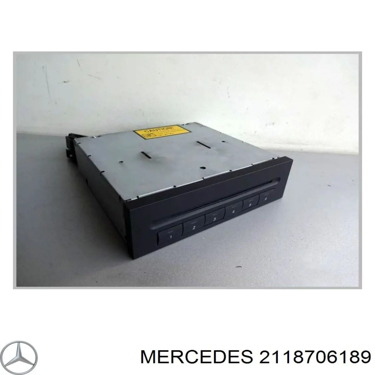A211870539080 Mercedes магнітола (радіо am/fm)