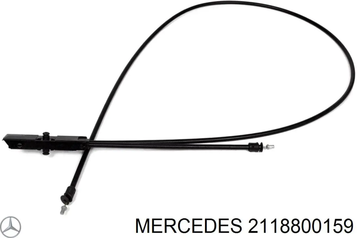 Трос відкриття капота на Mercedes E-Class (W211)