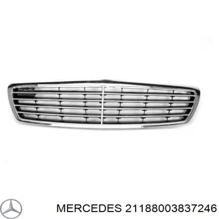 21188003837246 Mercedes решітка радіатора