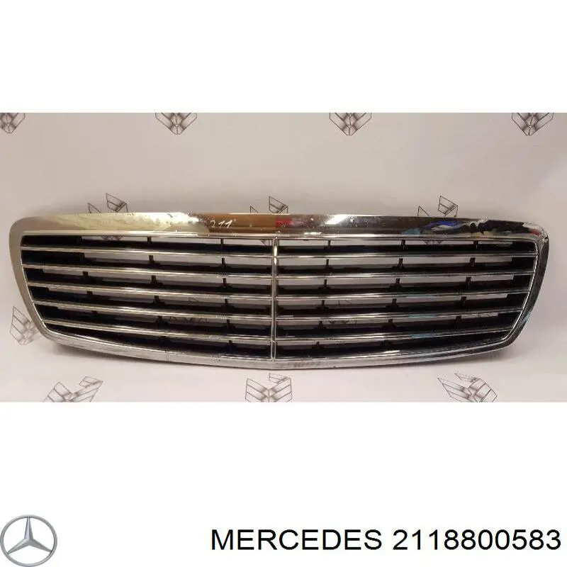 2118800583 Mercedes решітка радіатора