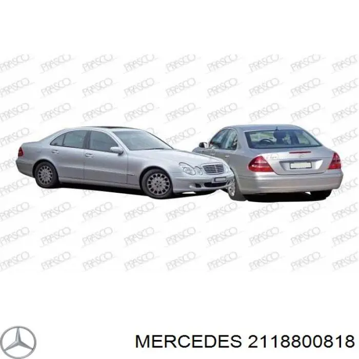 Крило переднє праве 2118800818 Mercedes