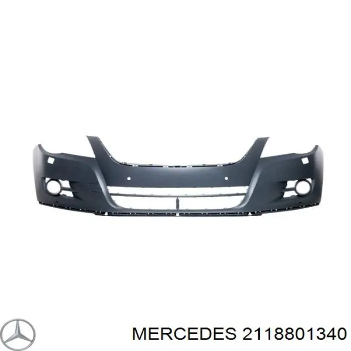 Передній бампер A2118801340 Mercedes