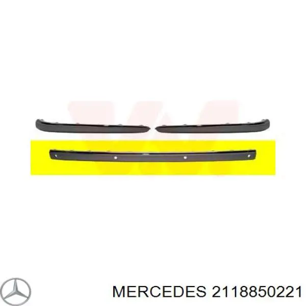 Молдинг заднього бампера, центральний 4max 5703053528974P ціна, від 38.01 USD