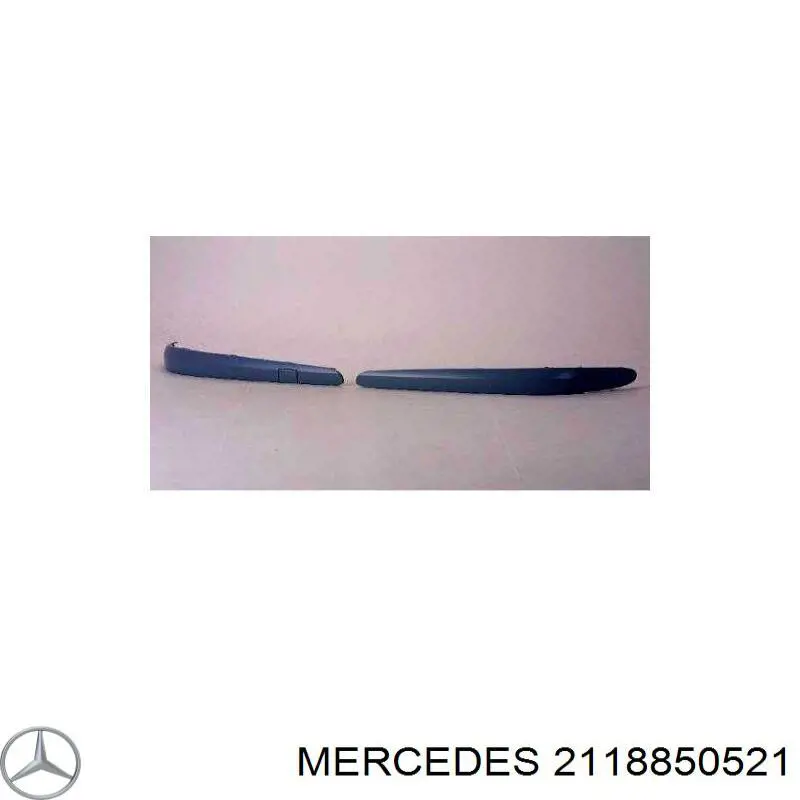 Молдинг переднього бампера, лівий Starline 3528921 ціна, від 15.17 USD