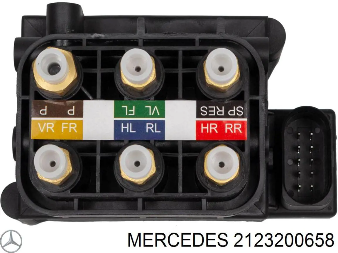 Блок клапанів гідравлічної підвіски AБС (ABS) на Mercedes E (W212)