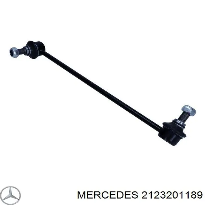 2123201189 Mercedes стійка стабілізатора переднього, ліва