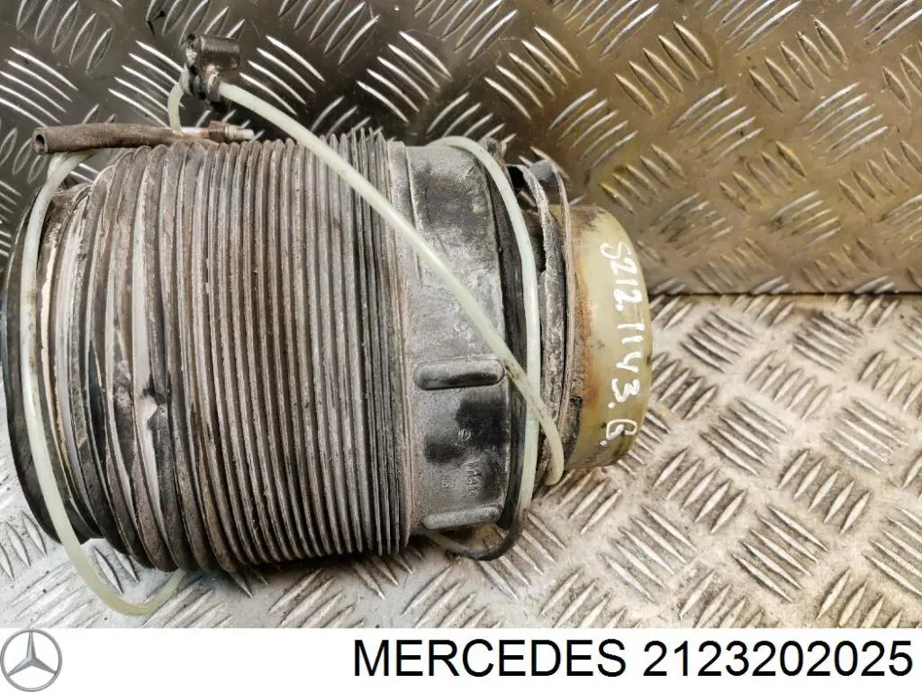 2123202025 Mercedes пневмоподушка/пневморессора моста заднього