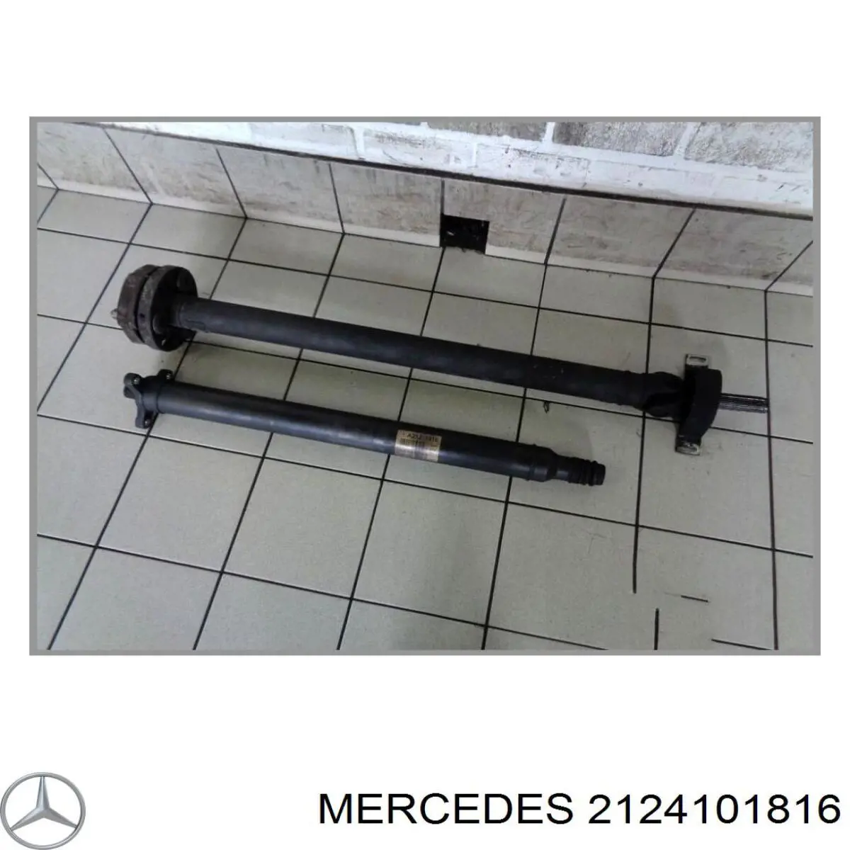 A2124101816 Mercedes Вал карданний основний заднього моста
