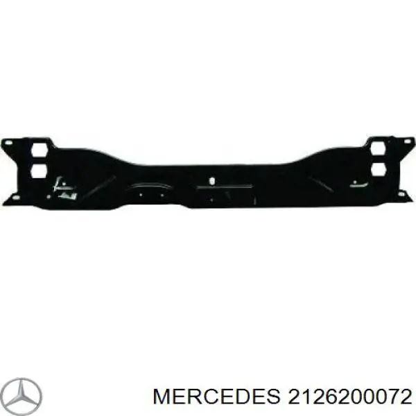 2126200072 Mercedes супорт радіатора верхній/монтажна панель кріплення фар