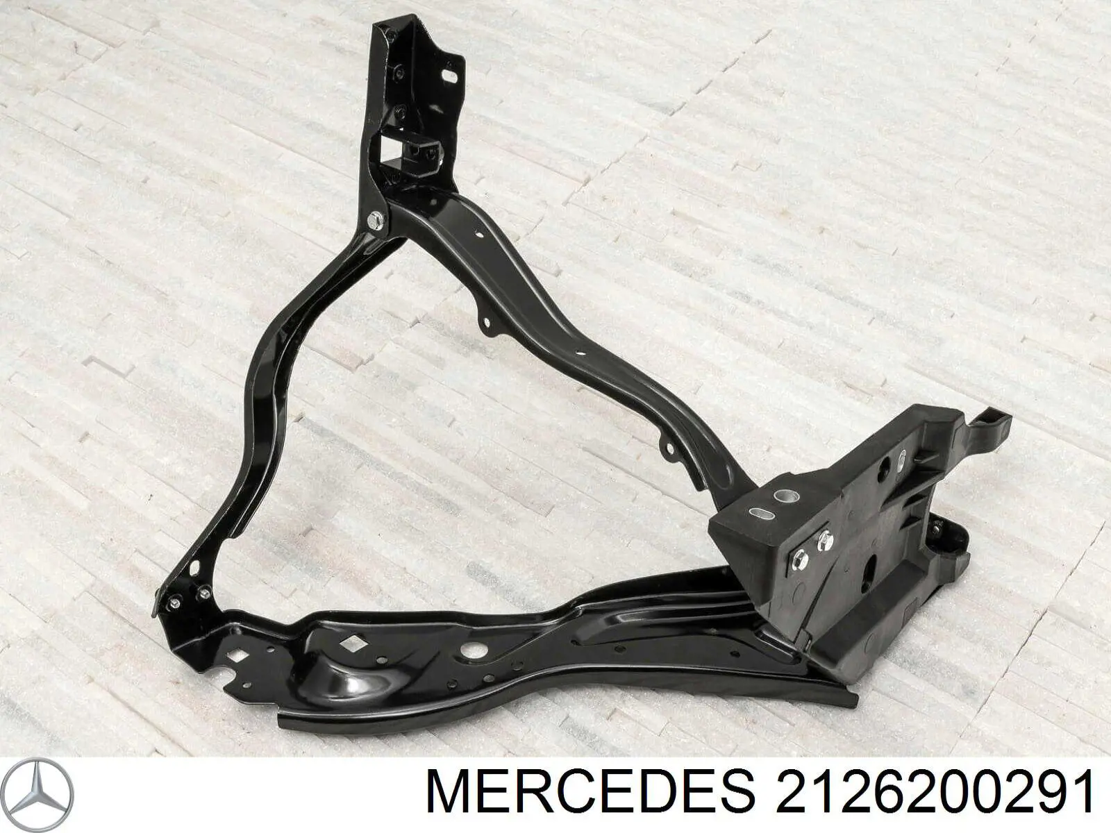 Купити A212620029164 Mercedes Супорт радіатора правий/монтажна панель кріплення фар