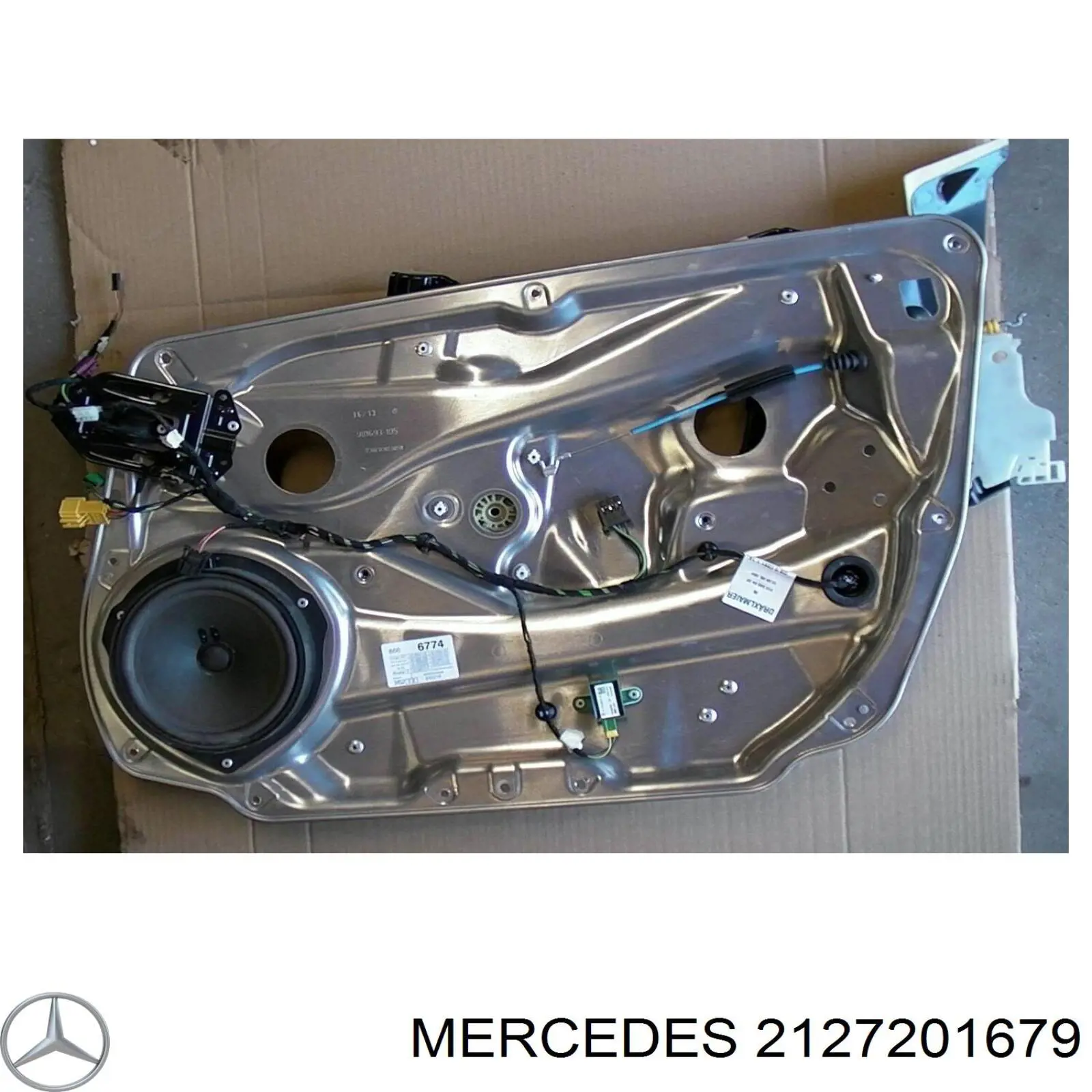 Механізм склопідіймача двері передньої, правої на Mercedes C (W204)