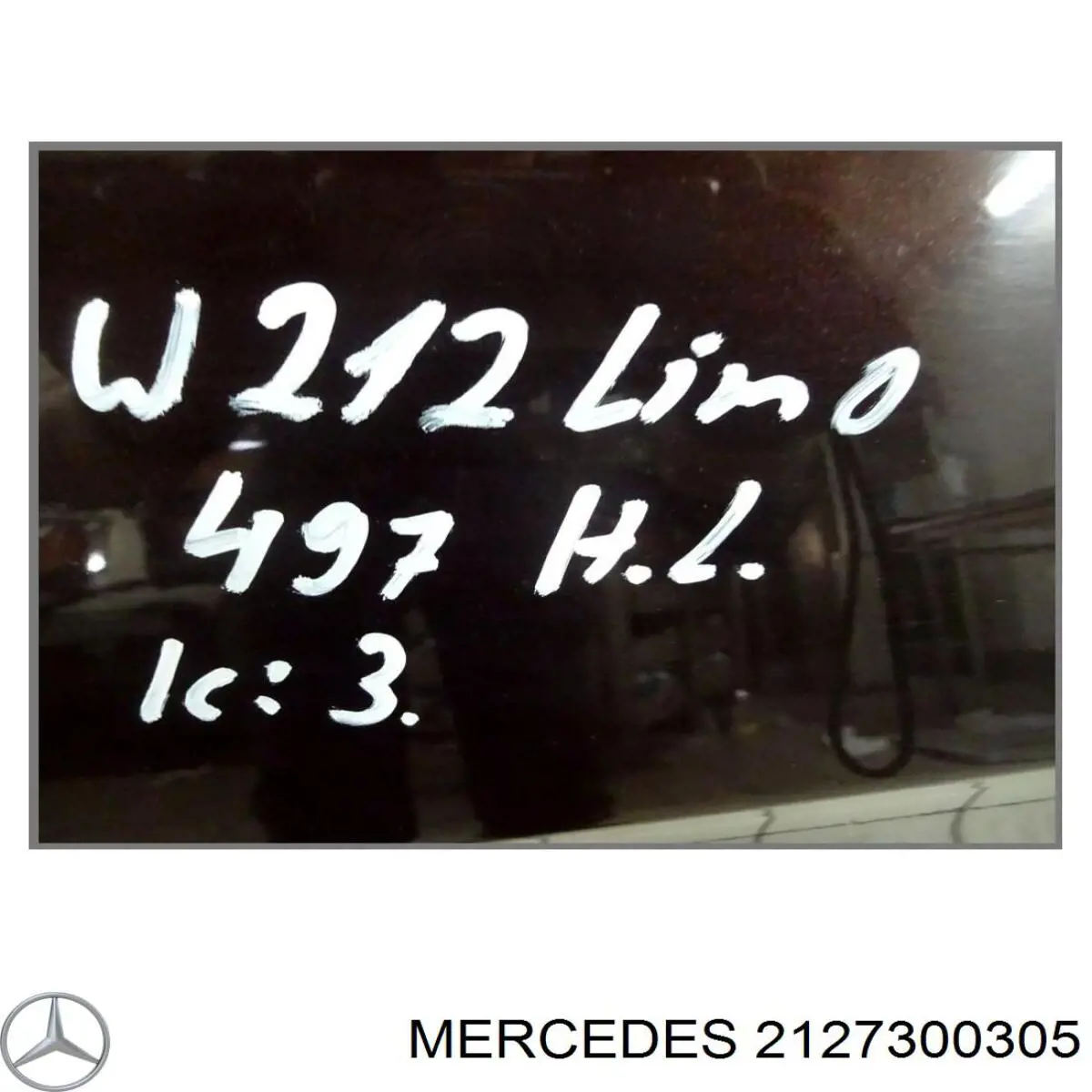 Купити A2127300305 Mercedes Двері задні, ліві