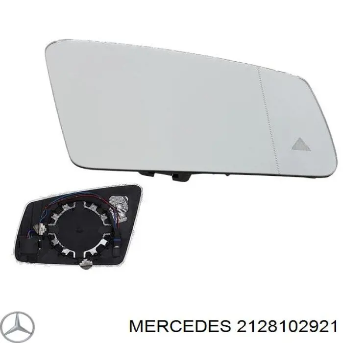 Скло дзеркала заднього виду, правого Mercedes A212810292164 ціна, від 116.49 USD