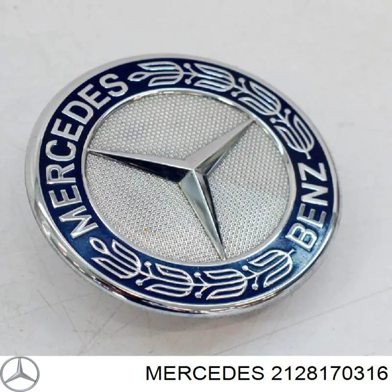 2128170316 Mercedes емблема капота