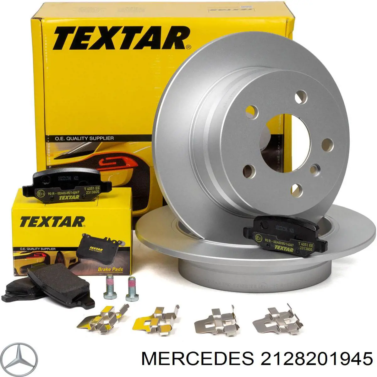 A212820194590 Mercedes Щітка склоочисника задня