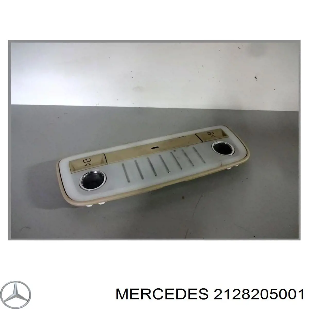 Плафон освітлення салона/кабіни, задній Mercedes A21282050017H52 ціна, від 12.43 USD