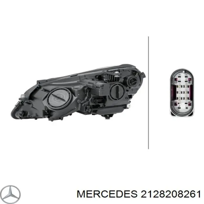 Фара права 2128208261 Mercedes