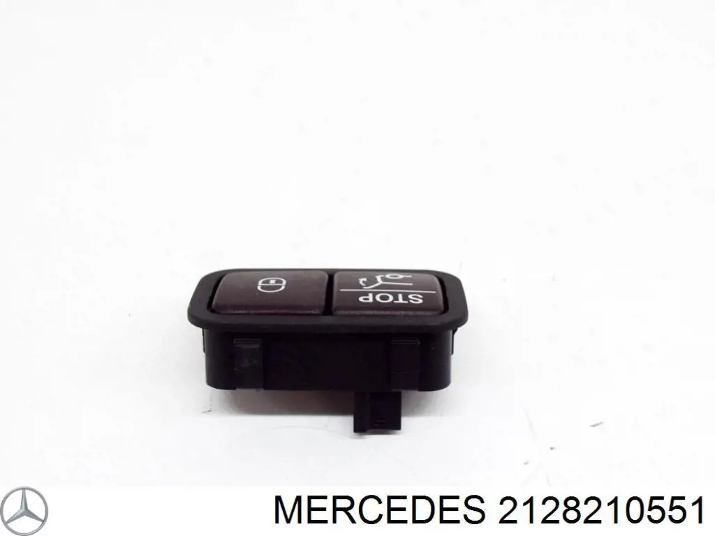 Купити A2118219451 Mercedes Кнопка салону приводу замка 3/5 двері (ляди)/кришки багажнику
