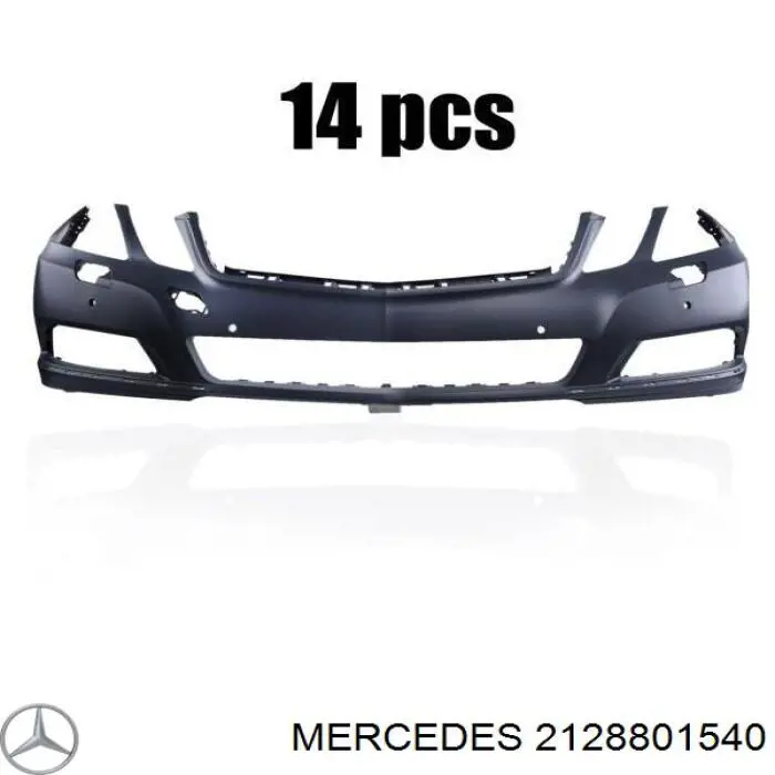 Купити A2128801540 Mercedes Буфер (бампер) передній