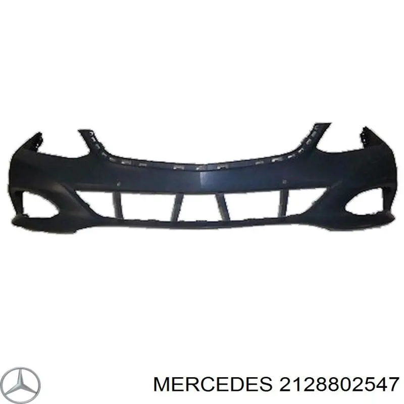 Купити A2128802547 Mercedes Буфер (бампер) передній