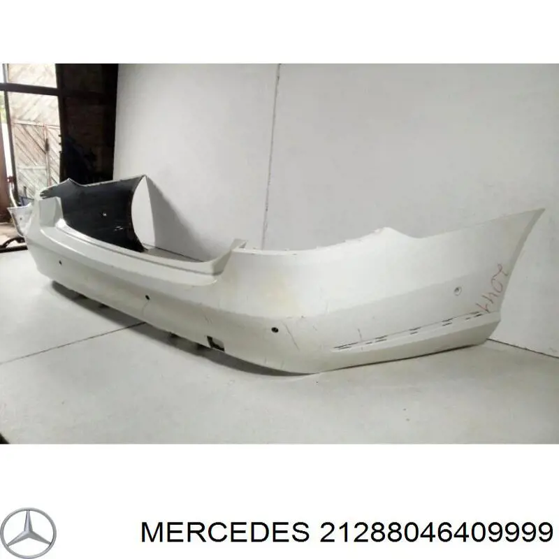 A2128804640 Mercedes Буфер (бампер) задній