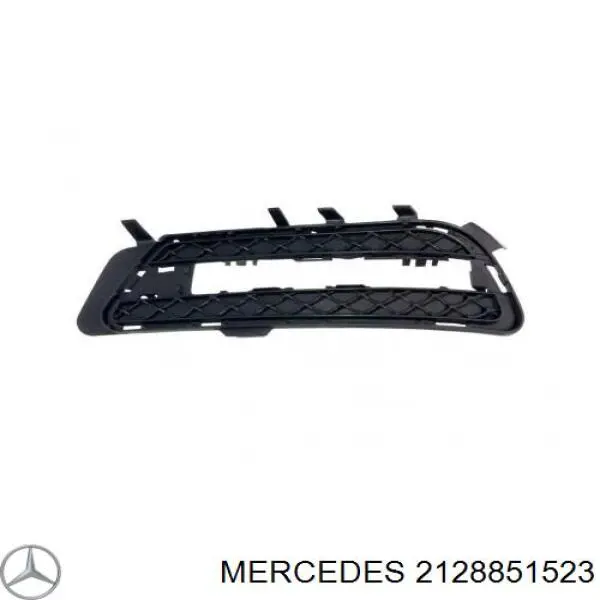 2128851523 Mercedes заглушка/ решітка протитуманних фар бампера переднього, ліва