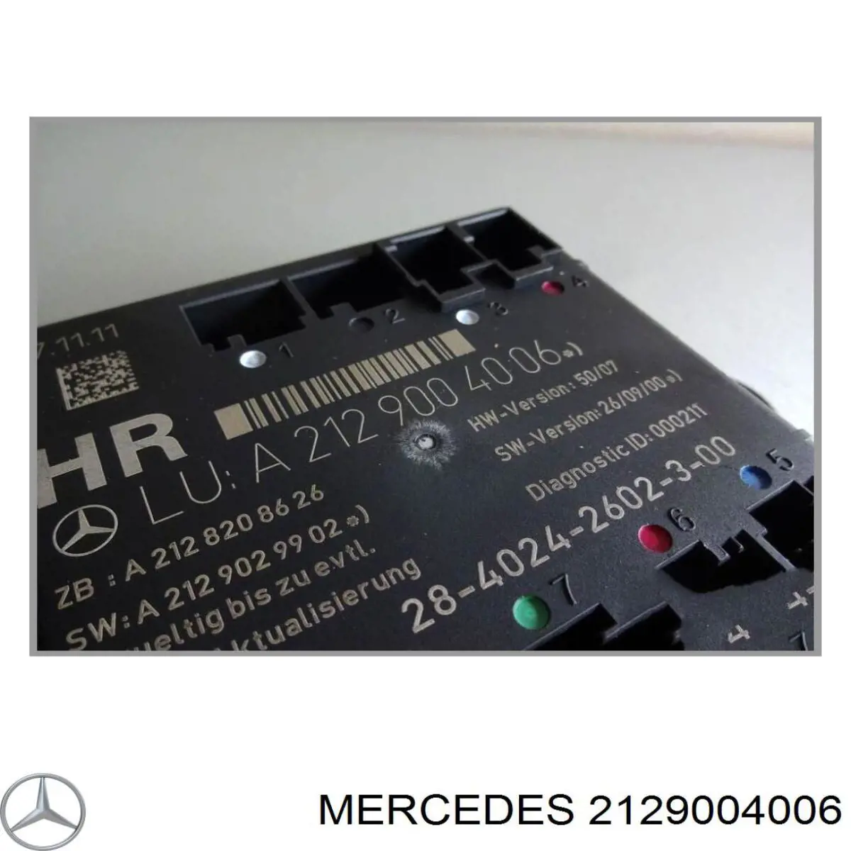 Блок комфорту на Mercedes C (W204)
