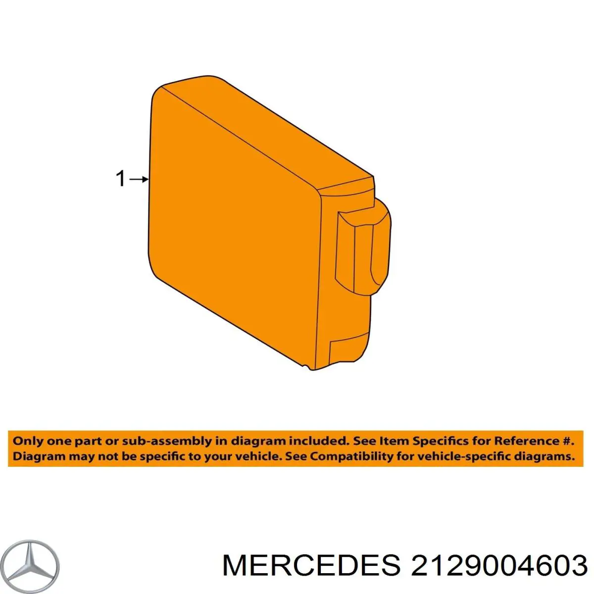 2129004603 Mercedes блок керування круїз-контролем
