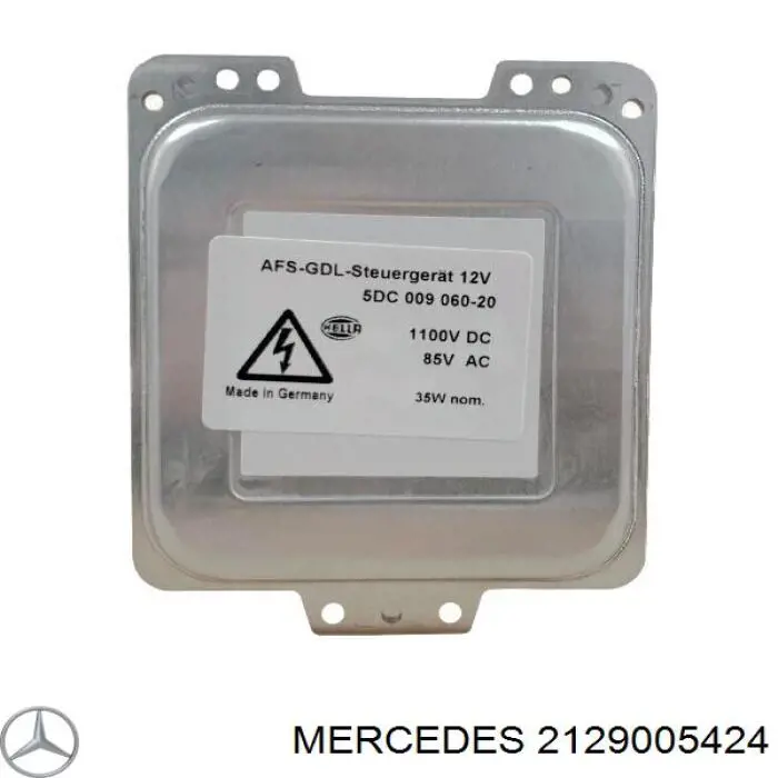 Модуль керування (ЕБУ) світлом фар на Mercedes ML/GLE (W166)