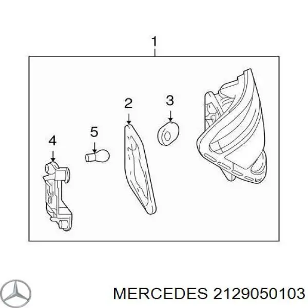 Датчик рівня положення кузова, передній лівий Mercedes A2129050103 ціна, від 56.24 USD