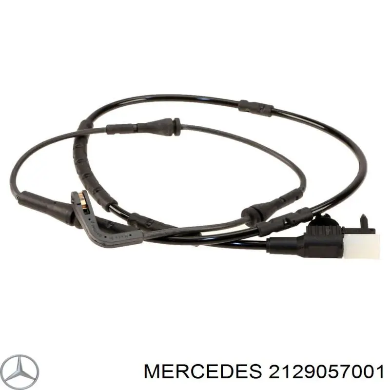 2129057001 Mercedes датчик зносу гальмівних колодок, передній