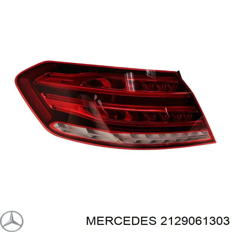 Задня ліва зовнішня фара Mercedes A2129061303 ціна, від 190.03 USD