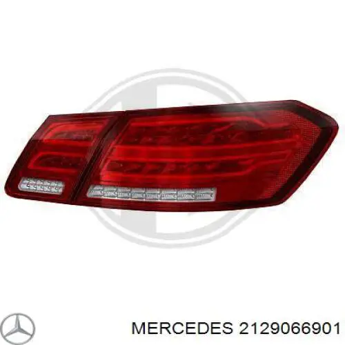 Ліхтар задній правий, зовнішній A2128201264 Mercedes