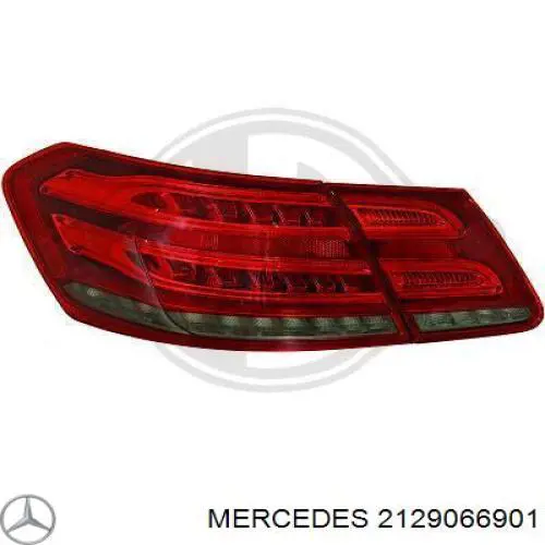Фара задня права зовнішня Mercedes A2128201264