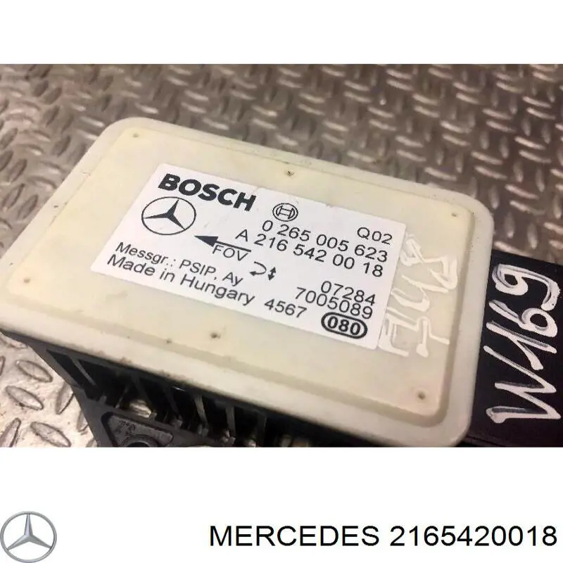 35420318 Mercedes Датчик поперечного прискорення (ESP)