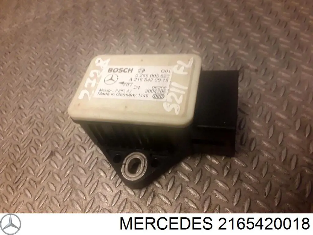 2165420018 Mercedes датчик поперечного прискорення (esp)