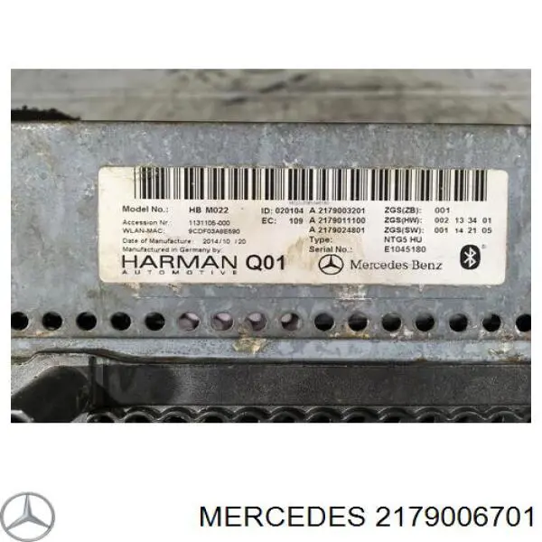  A2179006701 Mercedes