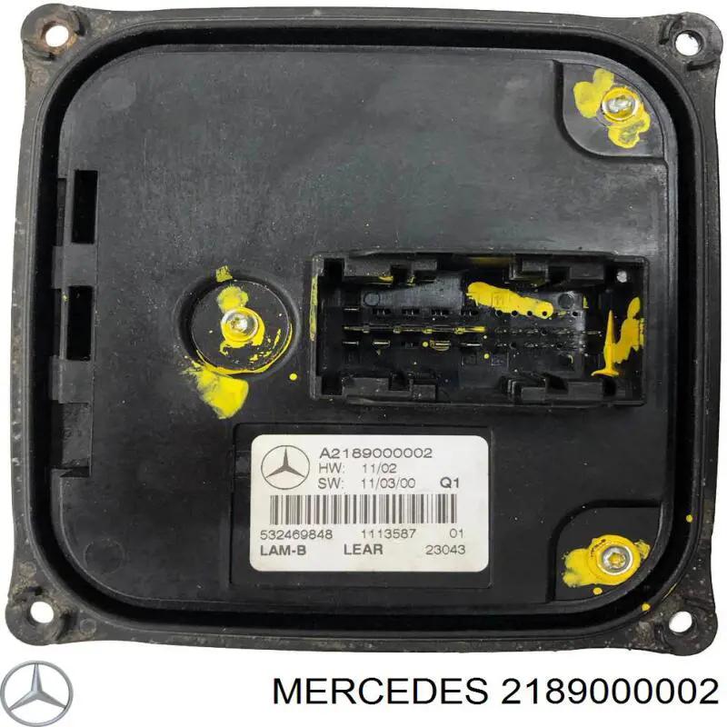 Блок керування освітленням на Mercedes ML/GLE (W166)