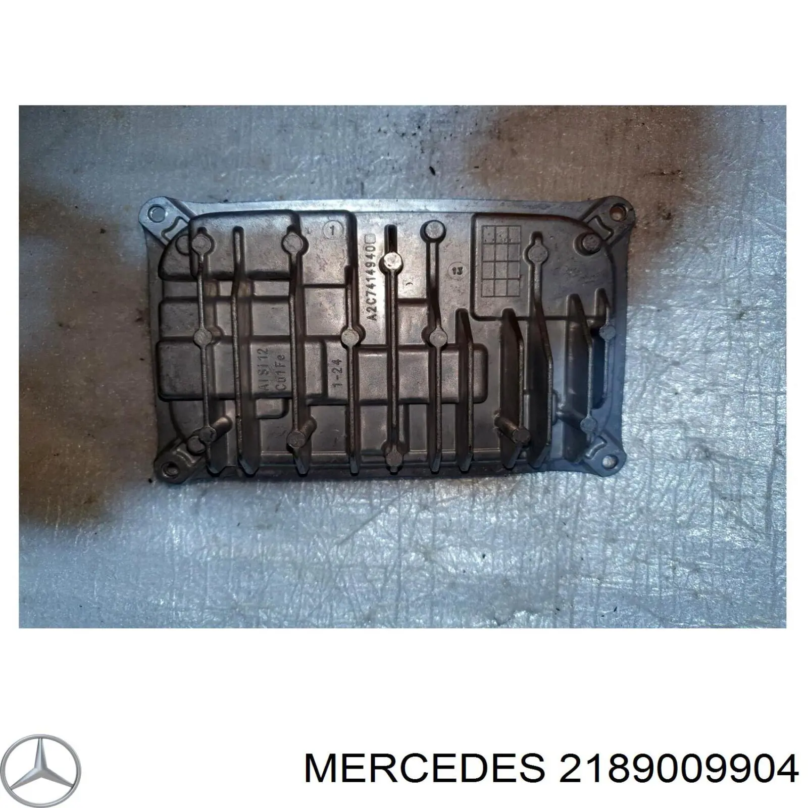Модуль керування (ЕБУ) світлом фар A2189007307 Mercedes