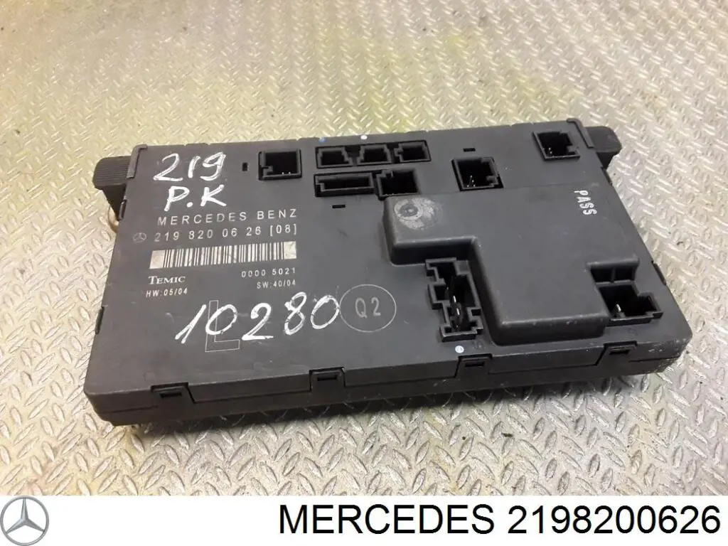 A2198200026 Mercedes Блок комфорту