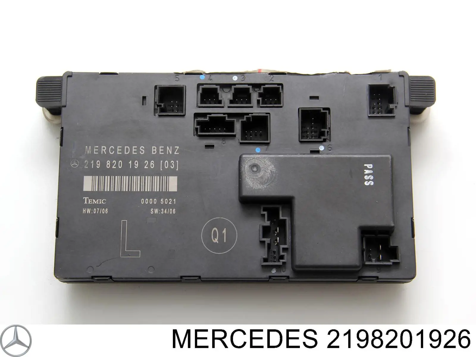 Блок комфорту Mercedes A2198200026 ціна, від 22.80 USD