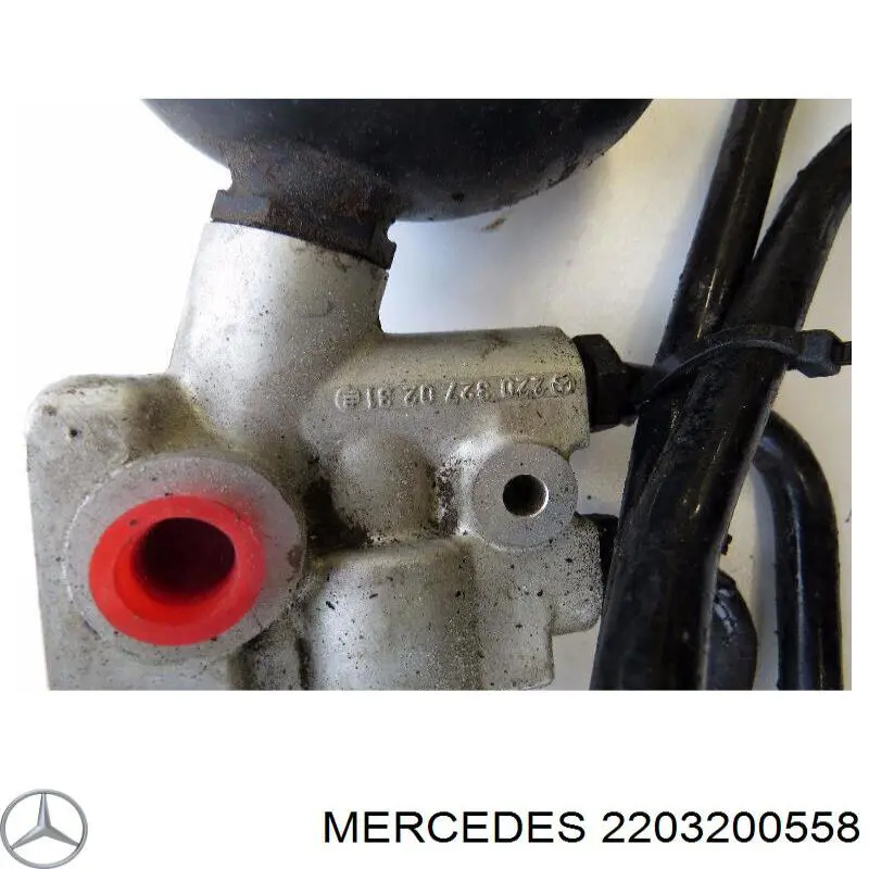 Блок клапанів гідравлічної підвіски AБС (ABS) Mercedes A2203200558 ціна, від 152.03 USD