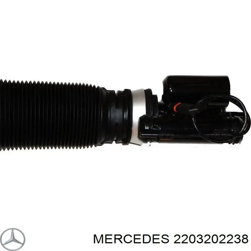 Амортизатор передній, правий Mercedes A2203201438 ціна, від 378.98 USD