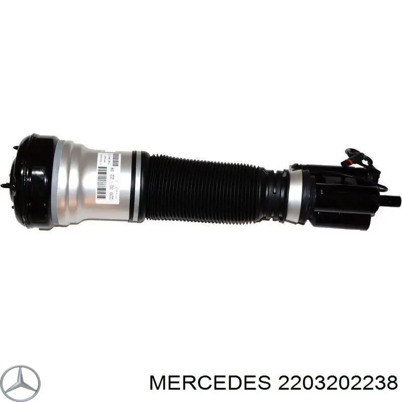 Амортизатор передній, правий A2203201438 Mercedes